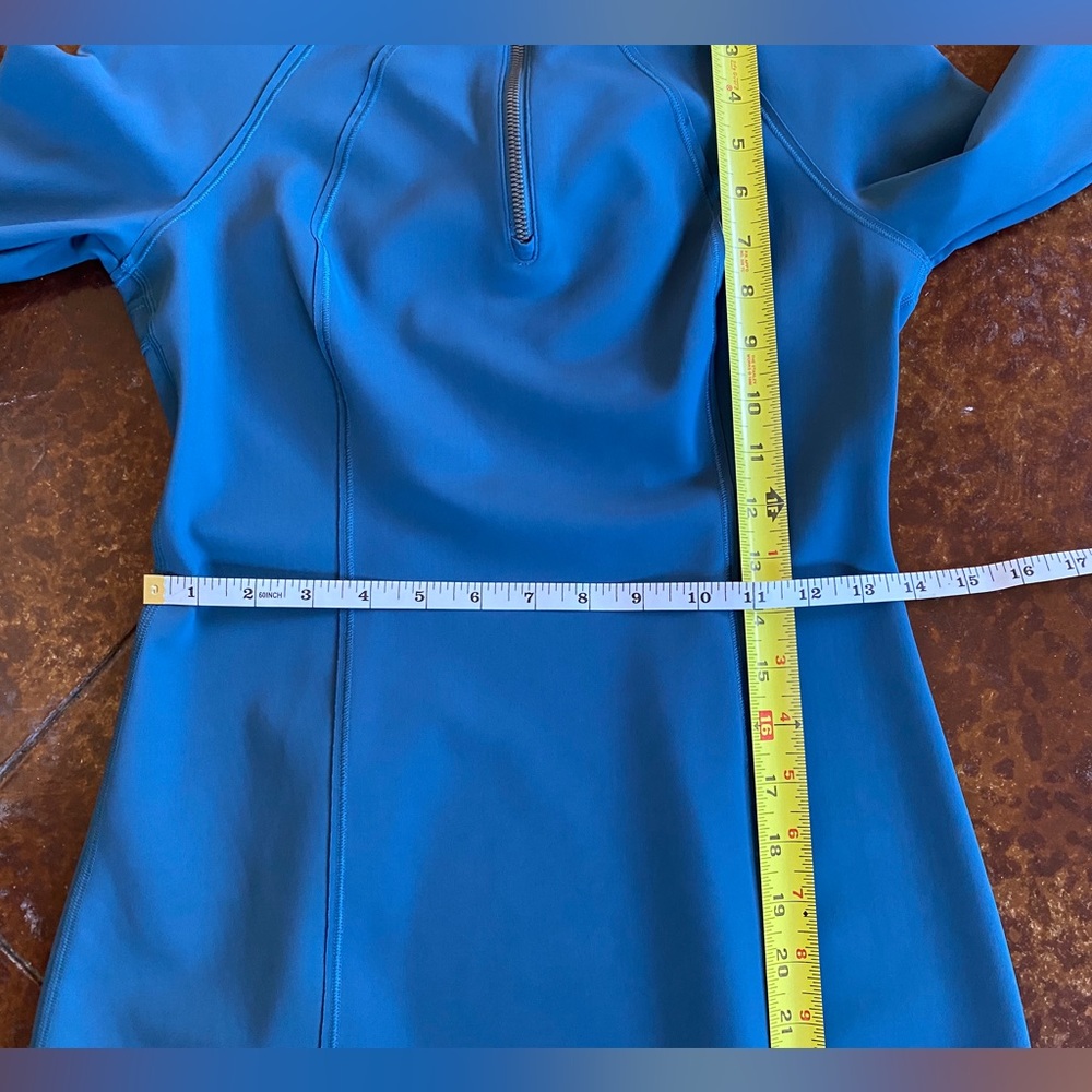 Lululemon Long-sleeve Define Dress Est. XS/4 Blue - Picture 6 of 14